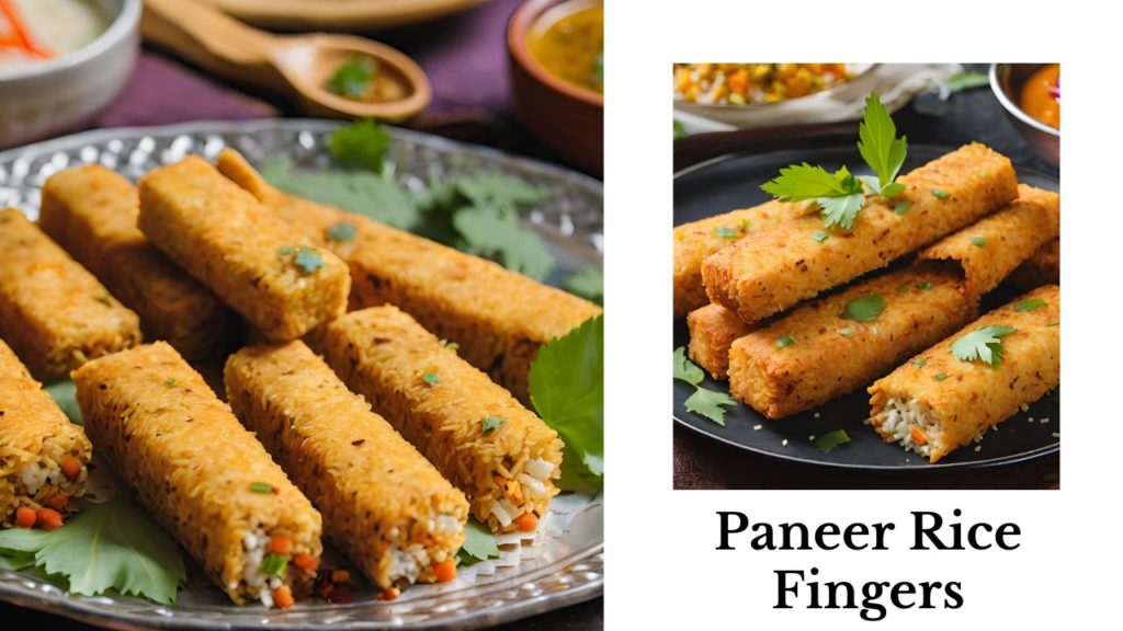 Paneer Rice Fingers Recipe